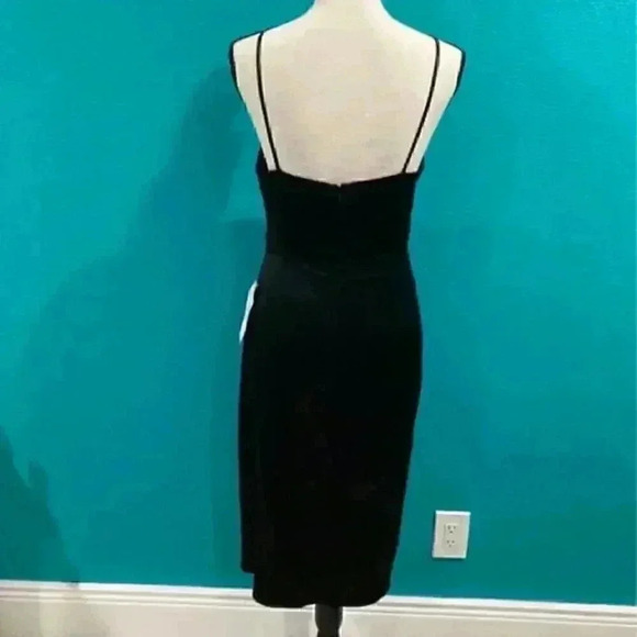 New with tags Jill Stuart black silky dress in size 4 - Picture 6 of 8